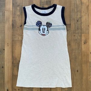 GAP Kids Tank Dress w/ Sequined Mickey Mouse